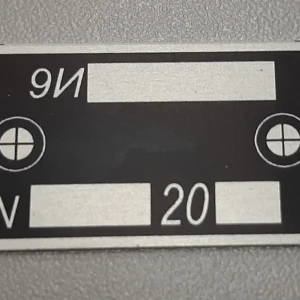 Маркировочные бирки — Бирка маркировочная для оборудования — фото