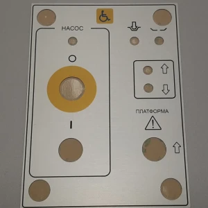Лицевые панели — Лицевая панель прибора — фото