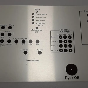 Лицевые панели — Лицевая панель прибора — фото