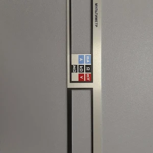 Лицевые панели — Лицевая панель прибора Мультиметр — фото